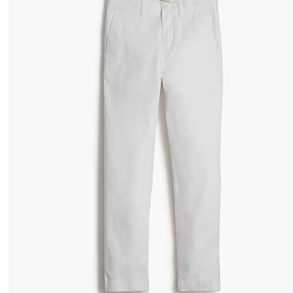 J CREW BOYS SIZE 16 STRIPED POLO DRESS SHIRT AND WHITE SKINNY DRESS PANTS NWT!! - Picture 10 of 10